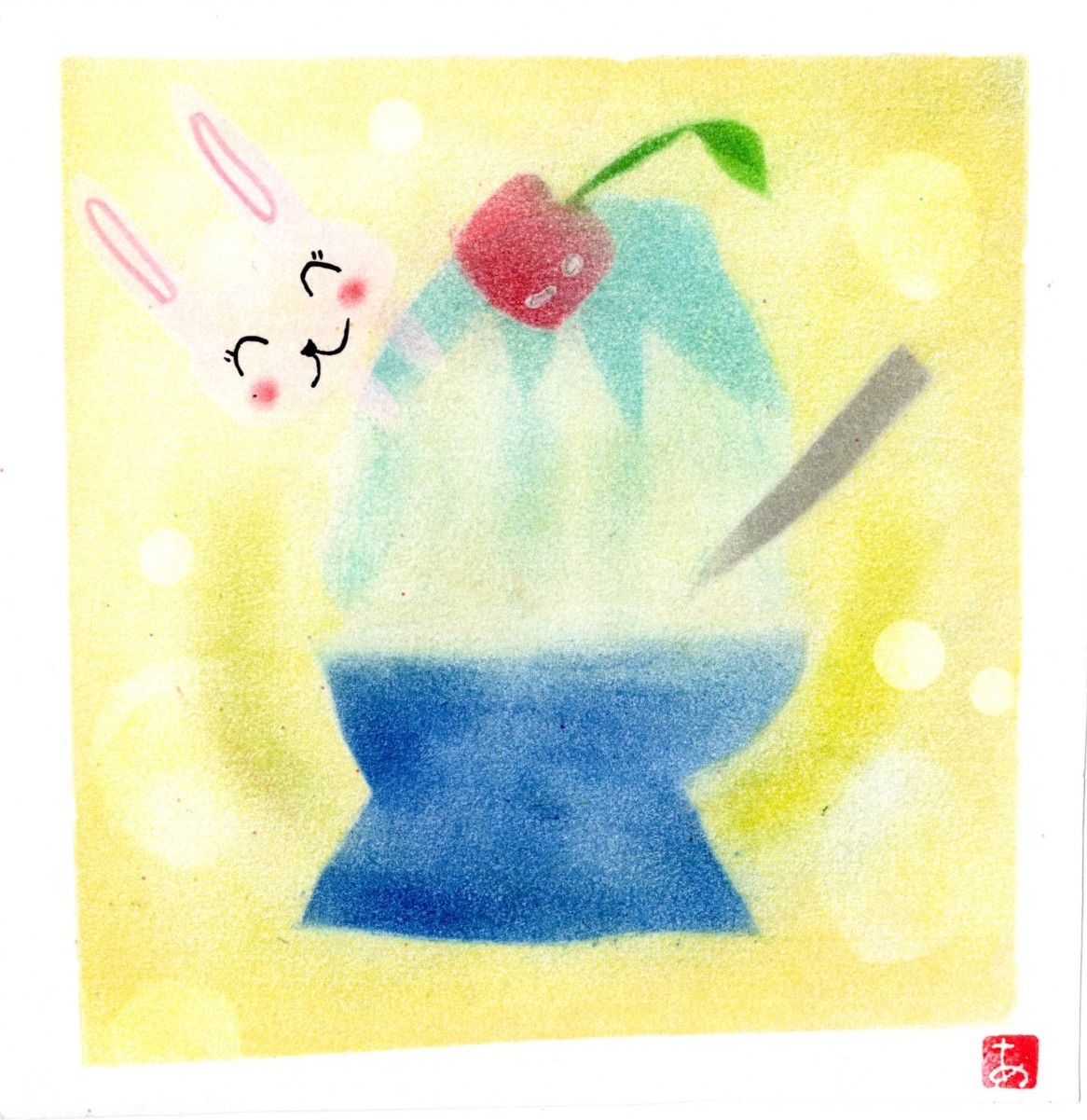パステルアート作品3
